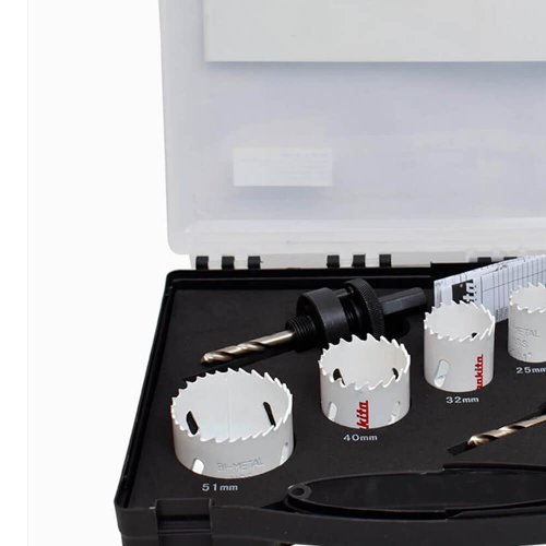 Kit de Serra Copo Bi-Metálica 16-51mm com 6 Peças D-47123 - Makita