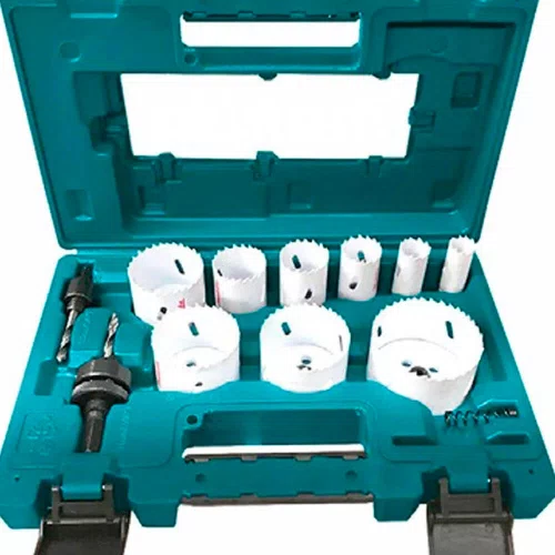 Kit de Serra Copo Bimetálica com 16 peças - D-63993 - Makita
