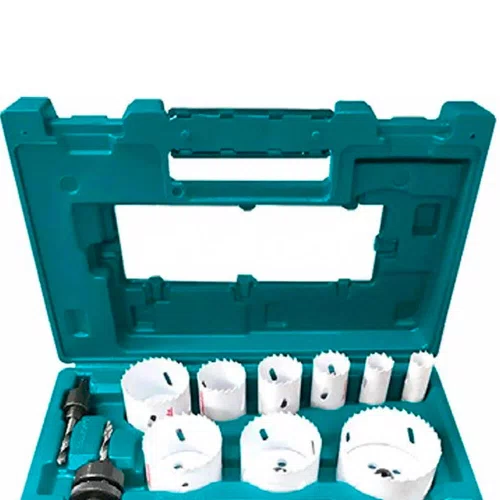 Kit de Serra Copo Bimetálica com 16 peças - D-63993 - Makita