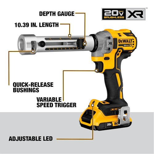 Kit Descascador de Cabos Elétricos à Bateria - DCE151TD1 - Dewalt