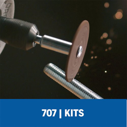 Kit Dremel 75 pçs para Uso Geral REF 707 - Dremel