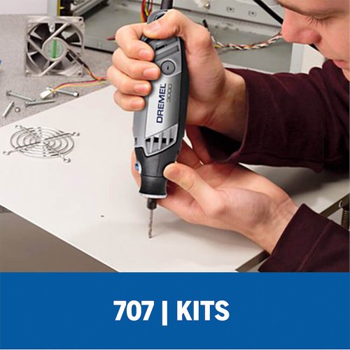 Kit Dremel 75 pçs para Uso Geral REF 707 - Dremel