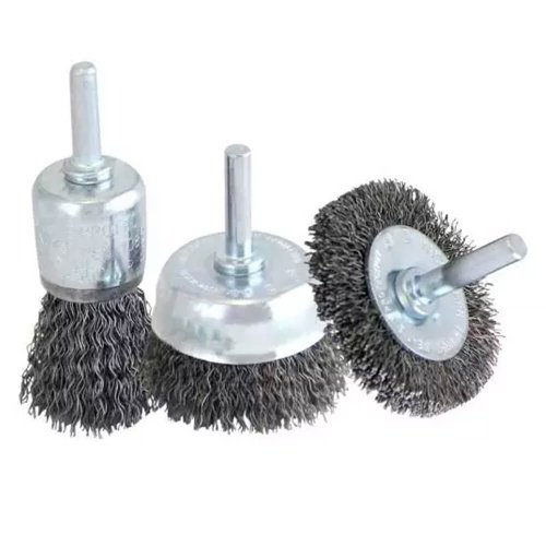Kit Escova de Aço Hobby Ondulada 3 peças - Norton