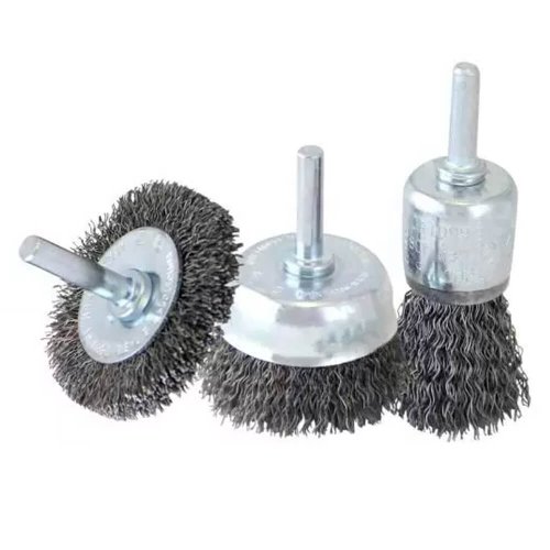 Kit Escova de Aço Hobby Ondulada 3 peças - Norton