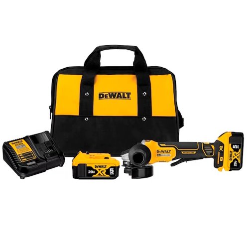 Kit Esmerilhadeira Angular 4.1/2" 20V LI-ION Bivolt - Dewalt DCG413P2-BR