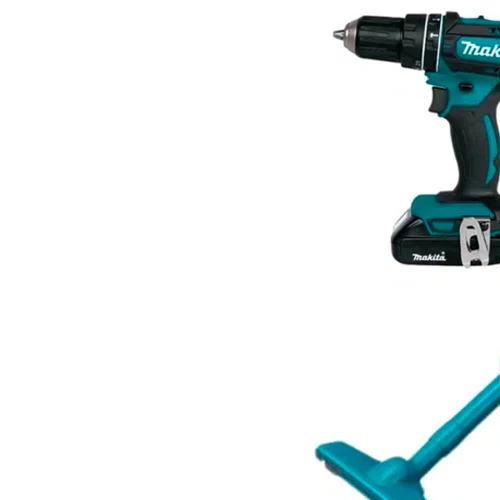 Kit Furadeira/ Parafusadeira de Impacto 18V DHP482SY + Aspirador de Pó DCL180Z + Bateria 18V BL1850B - Makita