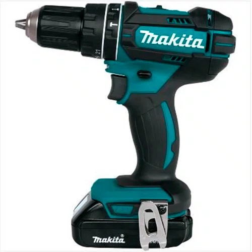 Kit Furadeira/ Parafusadeira de Impacto 18V DHP482SY + Aspirador de Pó DCL180Z + Bateria 18V BL1850B - Makita