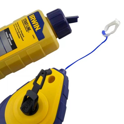 Kit Marcador 30M/100FT Giz Azul - Irwin