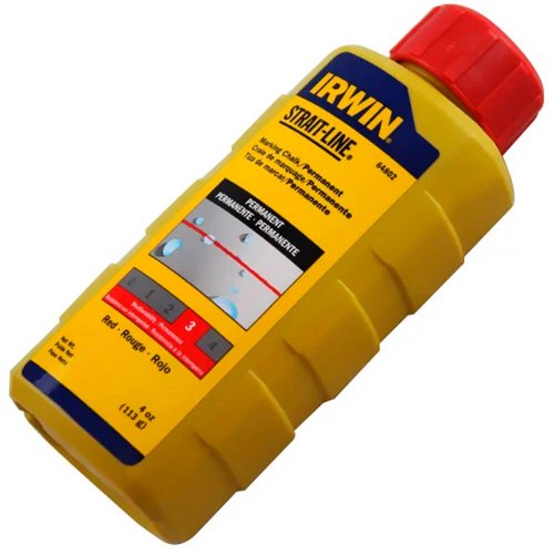 Kit Marcador 30M/100FT Giz Vermelho - Irwin
