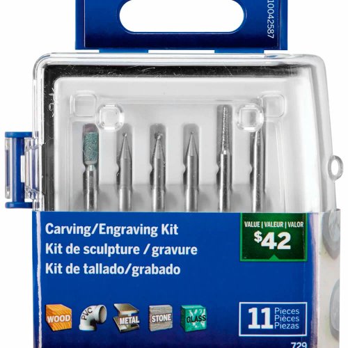 Kit para Esculpir e Gravar 11 Peças - Dremel