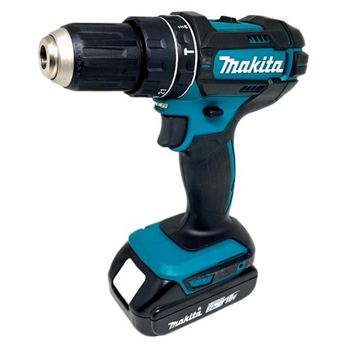 Kit Parafusadeira Furadeira de Impacto à Bateria + Carregador e Bolsa - Makita