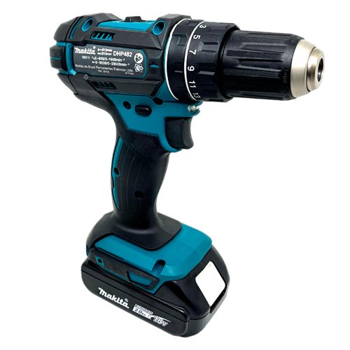 Kit Parafusadeira Furadeira de Impacto à Bateria + Carregador e Bolsa - Makita