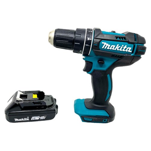 Kit Parafusadeira Furadeira de Impacto à Bateria + Carregador e Bolsa - Makita