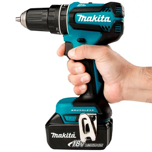 Kit Parafusadeira e Aspirador DHP480Z+DCL180Z+BL1830X1+DC18WC - Makita