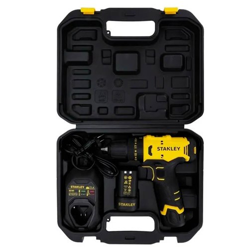 Kit Parafusadeira/ Furadeira 12V 3/8" 10mm SCD10D2K - Stanley