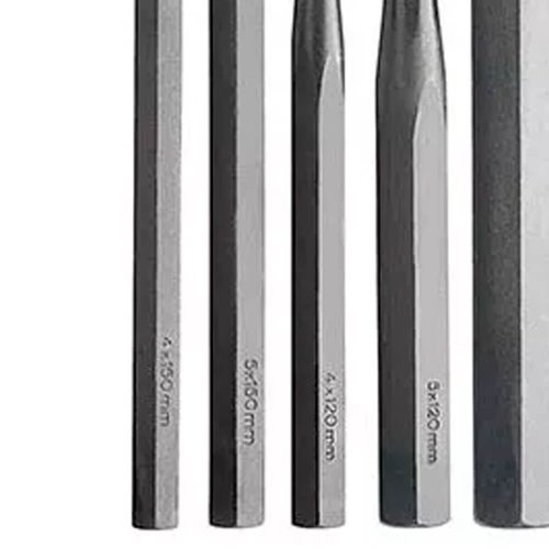 Kit Saca Pino, Punção e Talhadeira Com 8 Peças - Rocast
