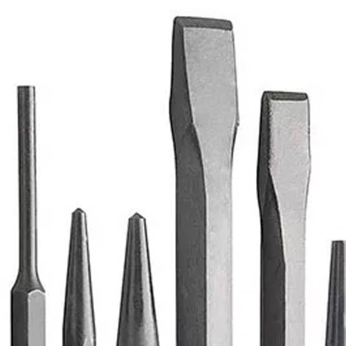 Kit Saca Pino, Punção e Talhadeira Com 8 Peças - Rocast