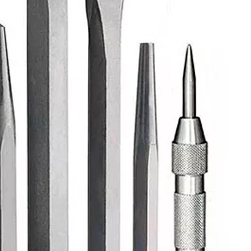 Kit Saca Pino, Punção e Talhadeira Com 8 Peças - Rocast