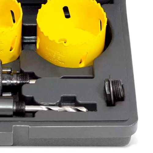 Kit Serra Copo Bi-Metálica 9 Peças - Rocast