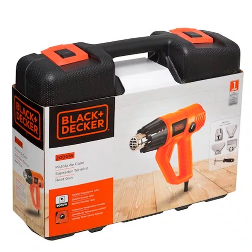 Kit Soprador Térmico com 2 Temperatura 110V HG2000K - Black & Decker