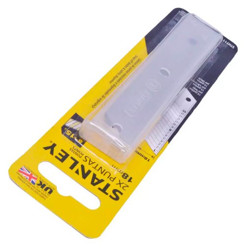 Lâmina de Reposição Para Estilete 18mm - Stanley