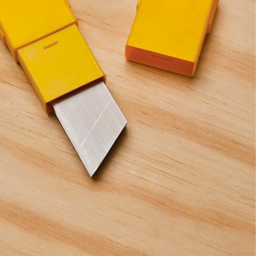 Lâmina de Reposição para Estilete 25mm - Caixa com 10 - Stanley