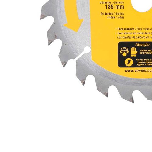 Lâmina de Serra Circular com Dentes de Metal Duro 185mm x 20mm 24D - Vonder