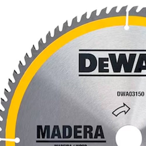 Lâmina de Serra para Madeira Esquadria 10" 80D - Dewalt