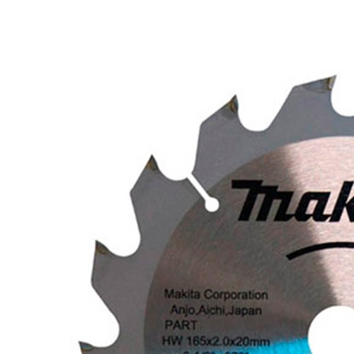 Lâmina De Serra TCT 185MM x 20MM x 24 Dentes - D-51340 - Makita