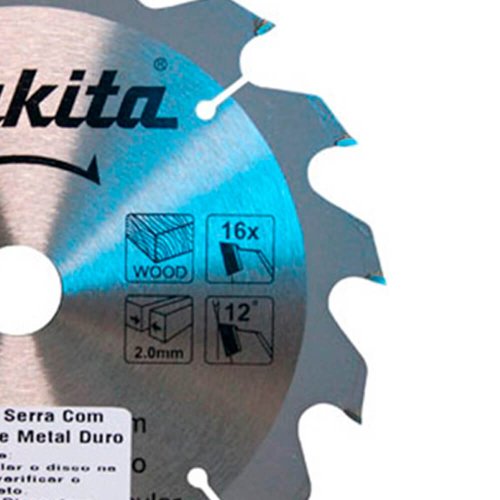Lâmina De Serra TCT 185MM x 20MM x 24 Dentes - D-51340 - Makita