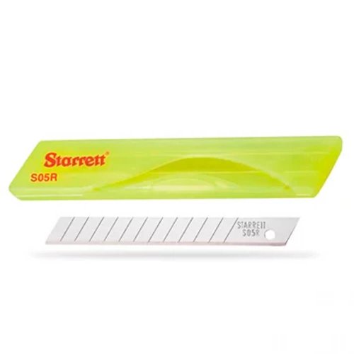 Lâmina para Estilete 9mm - 10 peças - Starrett