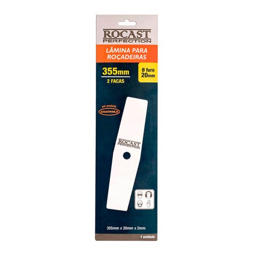 Lâmina para Roçadeira 2 Facas 305mm x 20mm - Noll