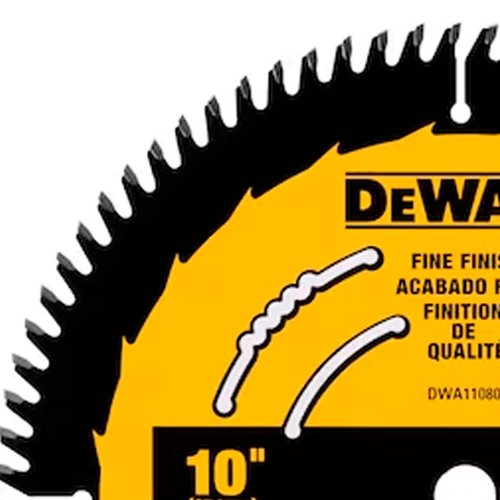 Lâmina para Serra Circular 10" 80D - Dewalt