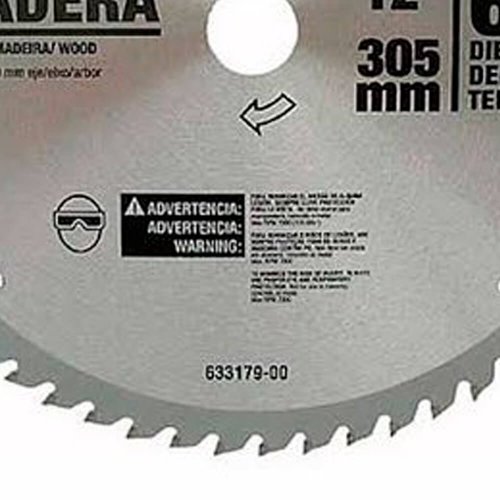 Lâmina para Serra Esquadria Madeira 12" 60 Dentes - Dewalt