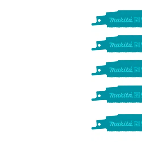 Lâmina para Serra Sabre 225mm Para Metal com 5 peças - Makita