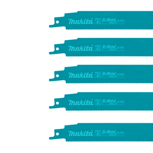 Lâmina para Serra Sabre 225mm Para Metal com 5 peças - Makita