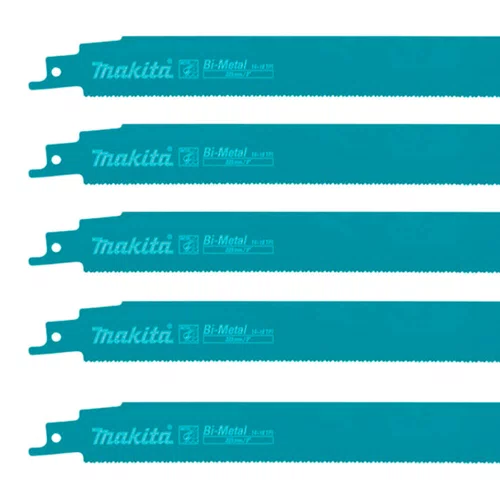 Lâmina para Serra Sabre 225mm Para Metal com 5 peças - Makita