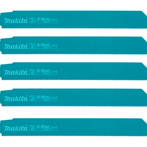 Lâmina para Serra Sabre 225mm Para Metal com 5 peças - Makita