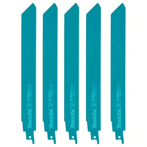 Lâmina para Serra Sabre 225mm Para Metal com 5 peças - Makita