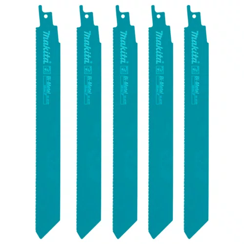 Lâmina para Serra Sabre 225mm Para Metal com 5 peças - Makita