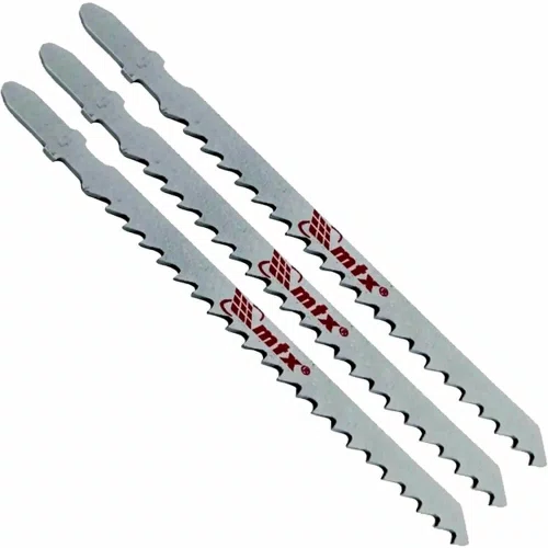 Lâmina para Serra Tico Tico 50 x 1,2mm em Aço com 3 peças - MTX