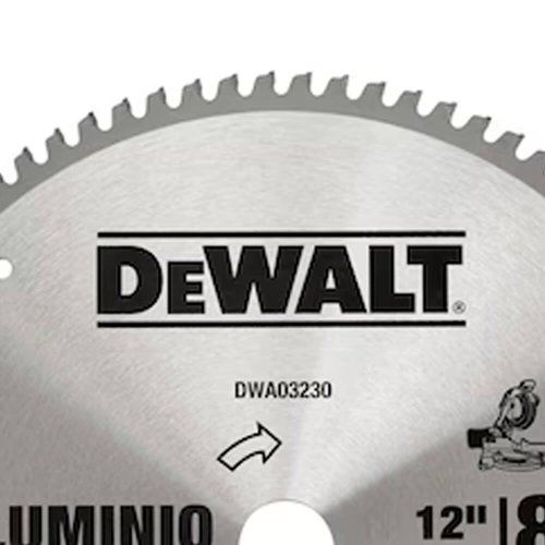 Lâmina Serra Esquadria 12" 80 Dentes Alumínio - Dewalt