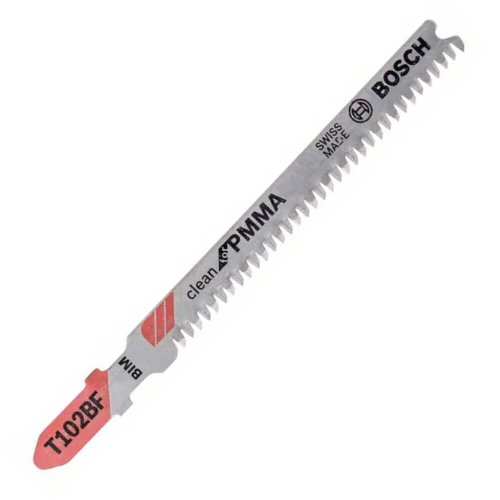 Lâmina Serra Tico Tico Acrílico 67mm T102BF 3 peças - Bosch