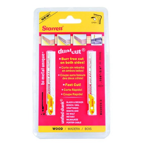 Lâminas de Serra Tico Tico Bi-Metal Dual-Cut Metal 50m 2 peças - Starrett