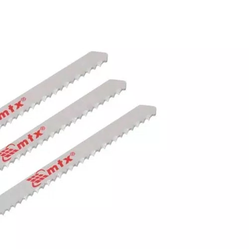 Lâminas para Serra Tico-Tico 75mm 10 Dentes para Madeira com 3 peças - MTX