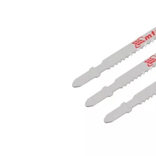 Lâminas para Serra Tico-Tico 75mm 10 Dentes para Madeira com 3 peças - MTX