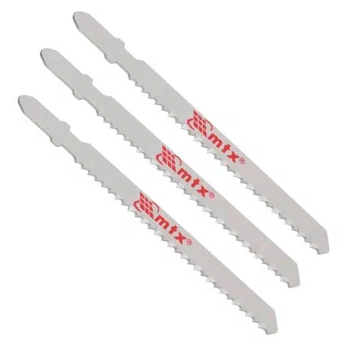 Lâminas para Serra Tico-Tico 75mm 10 Dentes para Madeira com 3 peças - MTX