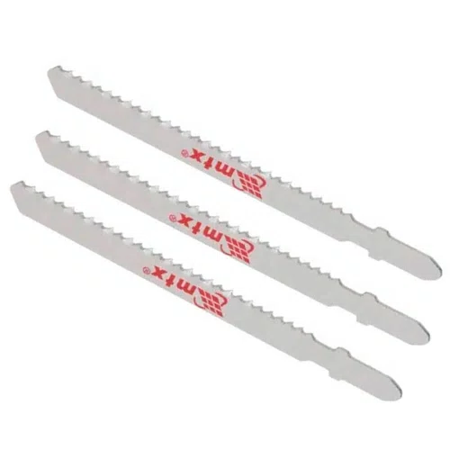 Lâminas para Serra Tico-Tico 75mm 10 Dentes para Madeira com 3 peças - MTX