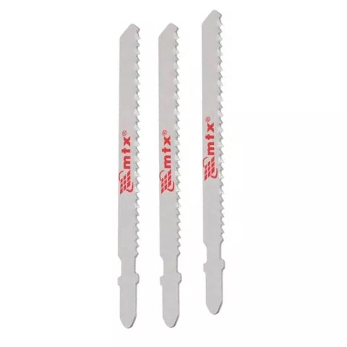 Lâminas para Serra Tico-Tico 75mm 10 Dentes para Madeira com 3 peças - MTX
