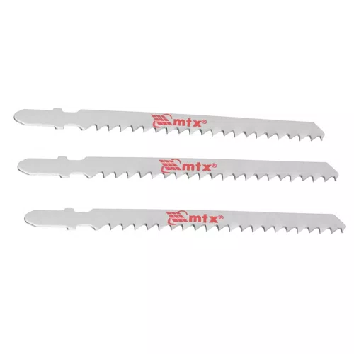 Lâminas para Serra Tico Tico 90 x 4mm em Aço com 3 peças - MTX